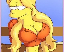 Simpsons Girl Porn - Adult girl from the Simpsons â€“ nude comics - Adult Case
